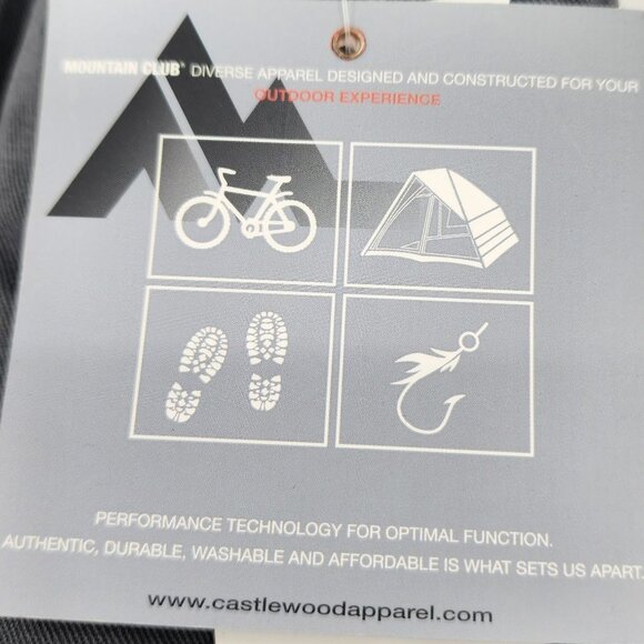 MOUNTAIN CLUB Men's Gray Cargo Utility Pants 40 / 32 NWT - Picture 11 of 12